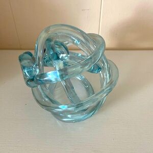 COPY -Blue Color Orbit Knot Decor